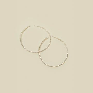 Natalie B Large Bamboo Hoop