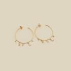 Tai Jewelry Charm Hoop Earring Accessories