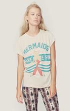 Planet Blue Mermaids Have More Fin Tee