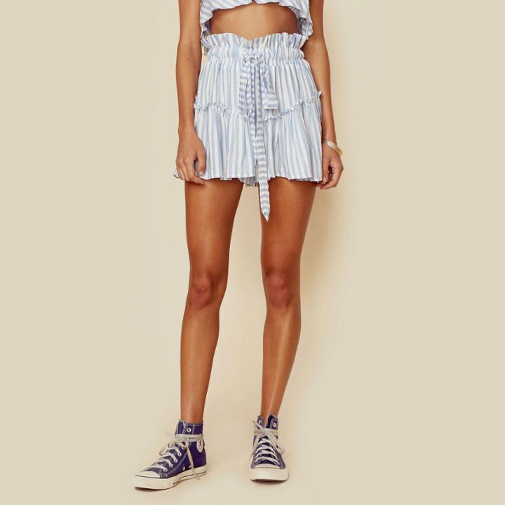 Blue Life Stripe Cherie Short