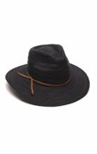 Planet Blue Leather N Lace Sun Hat