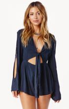 Planet Blue Road Trip Playsuit