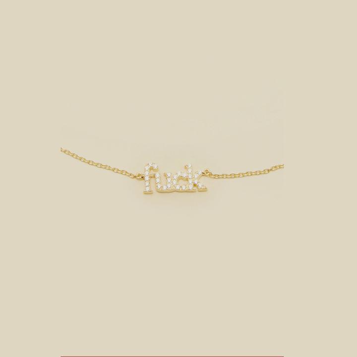Sugar Bean Jewelry Fuck Necklace Accessories