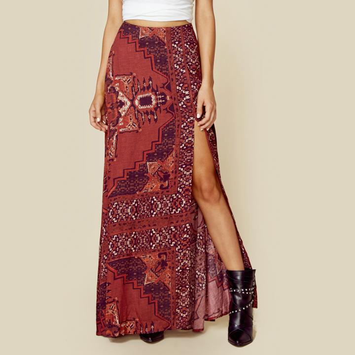 The Jetset Diaries Kilim Maxi Skirt