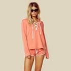 The Laundry Room Lattice Hoodie Outerwear