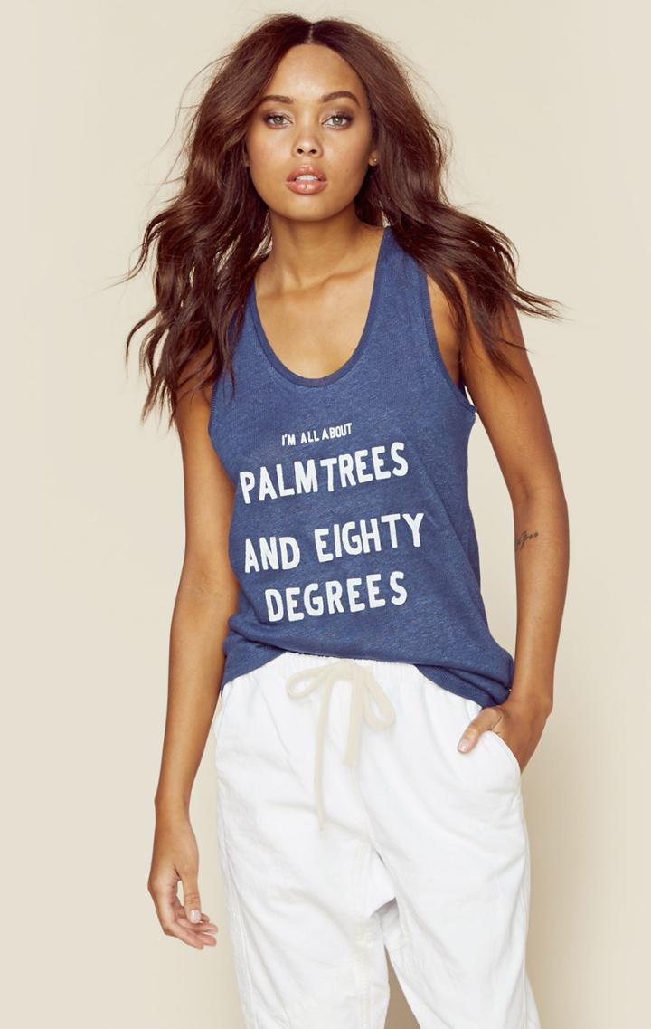 Zoe Karssen Palm Trees 80 Degrees Tank