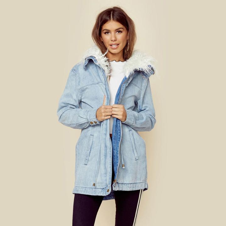 Show Me Your Mumu Montana Denim Jacket Outerwear