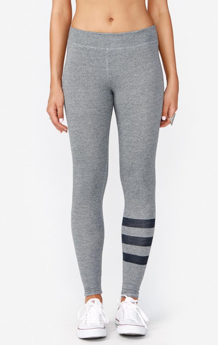 Planet Blue Striped Yoga Pant