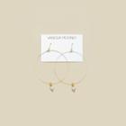 Vanessa Mooney The Crystal Charm Hoops Accessories