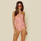 Spell Flower Child Bandeau One Piece Swimwear