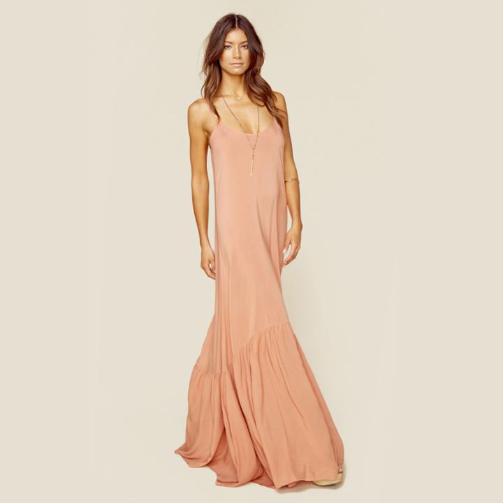 Blue Life Goddess Maxi Dress