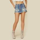 One Teaspoon Le Cat Mini Skirt