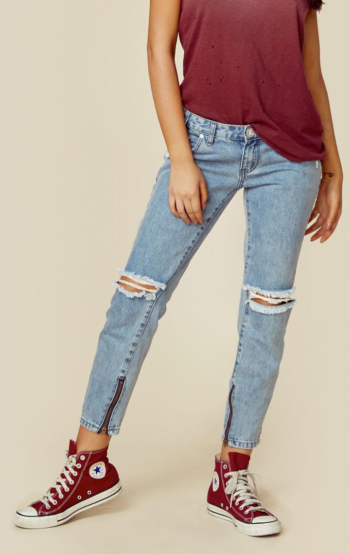 One Teaspoon Blue Velvet Freebirds Bottoms