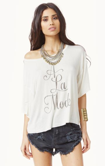 Planet Blue A La Mode Tee