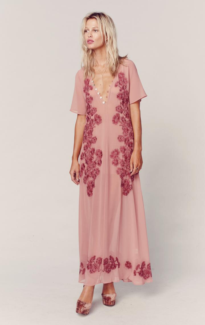 For Love And Lemons Sicily Maxi Dress