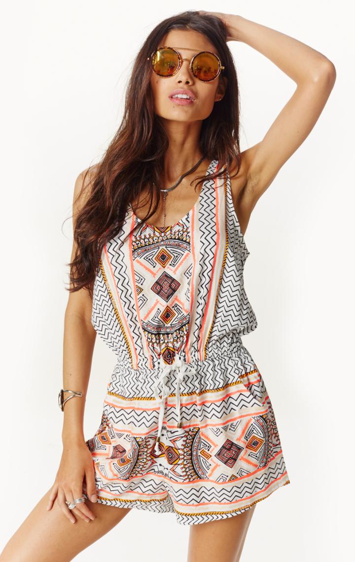 Planet Blue Space Cowboys Playsuit