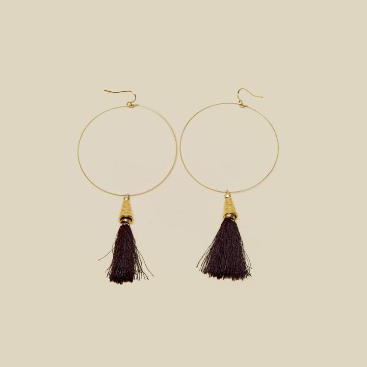 Vanessa Mooney The Summer Of Love Tassel Hoops