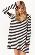 Free People Striped Swing Tunic