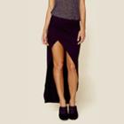 Blue Life Asymmetrical Pencil Skirt