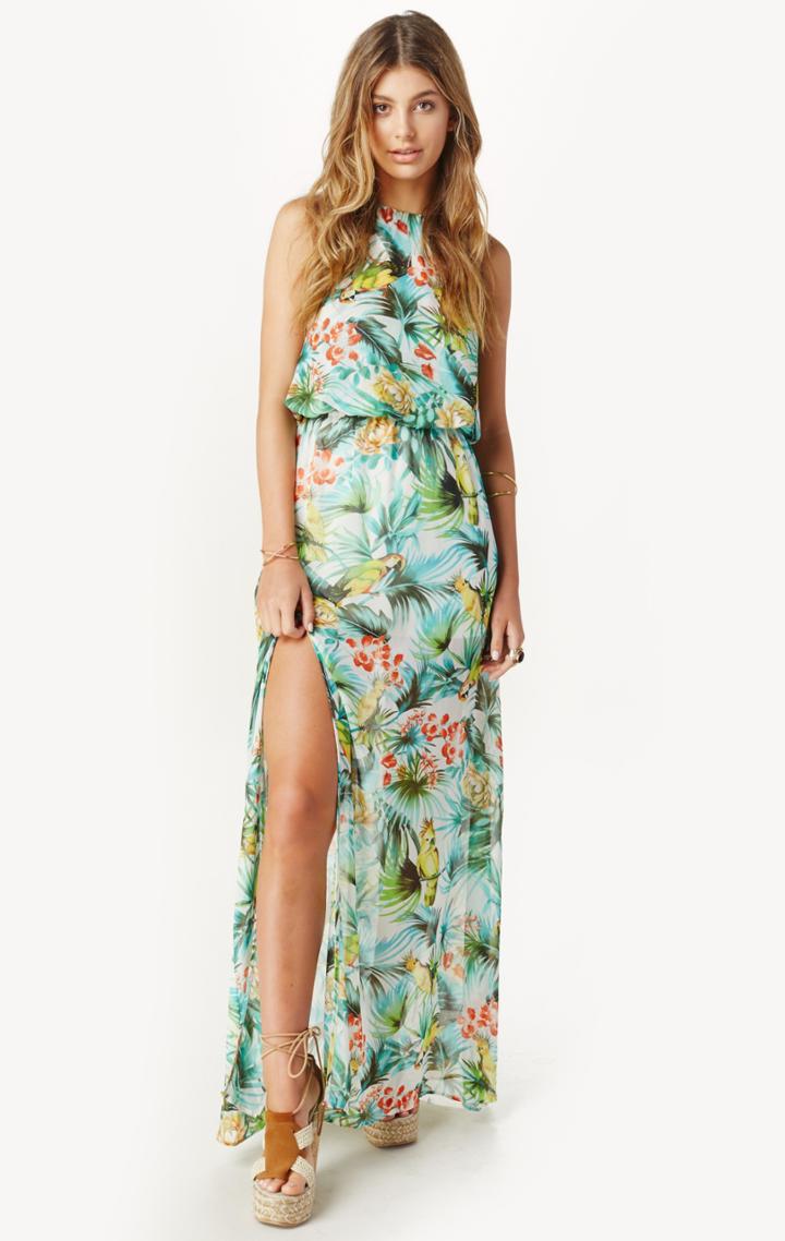 Planet Blue Heather Halter Dress