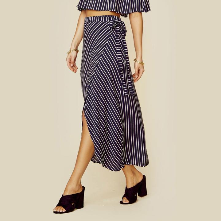 Bardot Mali Stripe Skirt