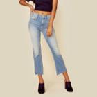 Mother Insider Crop Two Step Fray Bottoms