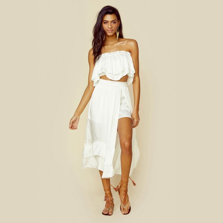 Steele. Harper Midi Skirt Bottoms