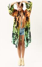 Blue Life Topanga Tie Dye Kimono