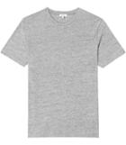Reiss Mayers - Mens Flecked Crew-neck T-shirt In Grey, Size Xs