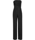 Reiss Kristina - Womens Strapless Wide-leg Jumpsuit In Black, Size 6