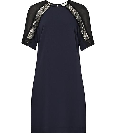 Reiss Karlotta Lace Detail Dress