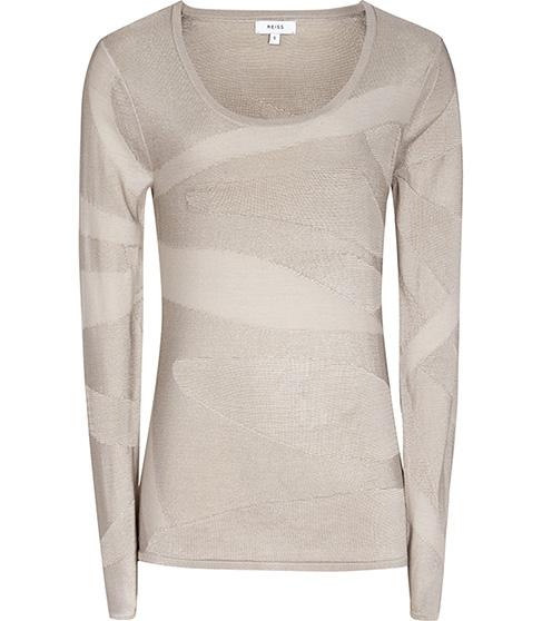 Reiss Penny Colour-block Jumper