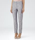 Reiss Remi Trouser - Womens Tailored Trousers In Blue, Size 6