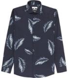 Reiss Island Palm Print Shirt