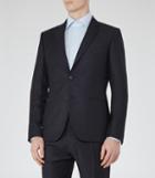 Reiss Thrill B - Mens Slim Wool Blazer In Blue, Size 36