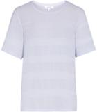 Reiss River - Womens Panelled Jersey T-shirt In Blue, Size Xs