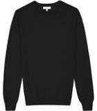 Reiss Hart - Mens Merino Wool Jumper In Black, Size S