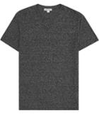Reiss Fabian - Mens Marl T-shirt In Grey, Size Xs