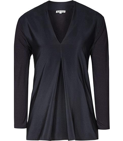 Reiss Jenni Silk-front Top