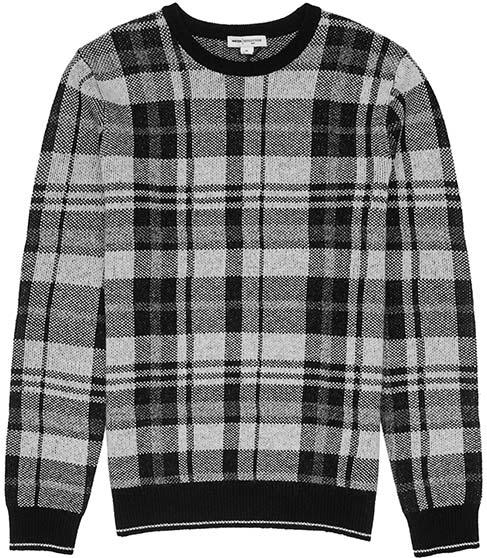 Reiss Wallace Checked Jumper