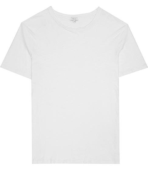 Reiss Festival Linen Blend T-shirt