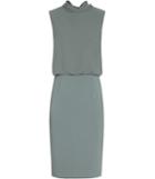 Reiss Angela - Womens High-neck Dress In Green, Size 4