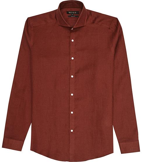 Reiss Perdie Linen Shirt