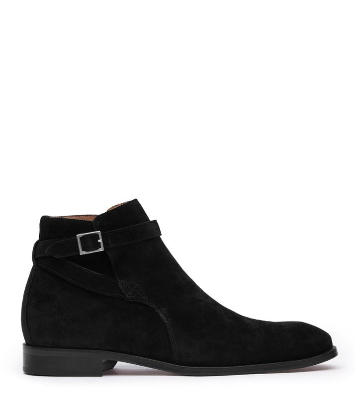 Reiss Keeper - Mens Suede Jodphur Boots In Black, Size 7