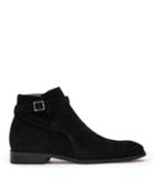Reiss Keeper - Mens Suede Jodphur Boots In Black, Size 7