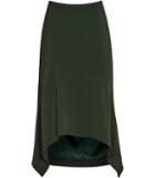 Reiss Autumn - Womens Cutaway Skirt In Green, Size 4