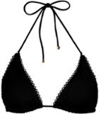 Reiss Fiora T - Womens Triangle Bikini Top In Black, Size Xs