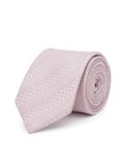 Reiss Shaw - Tonal Stripe Silk Tie In Pink, Mens