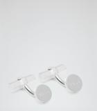 Reiss Hexton - Mens Circular Cufflinks In Brown, Size One Size