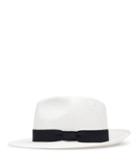 Reiss Palma - Woven Hat In White, Mens, Size S/m